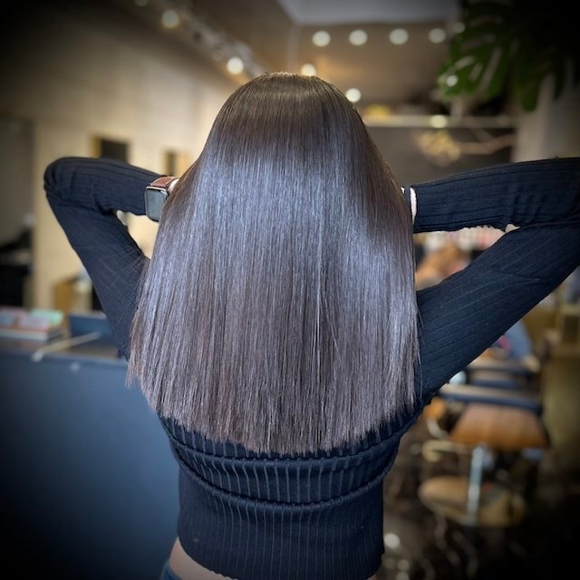 Keratin treatment 10 - Hair by Chris Poon