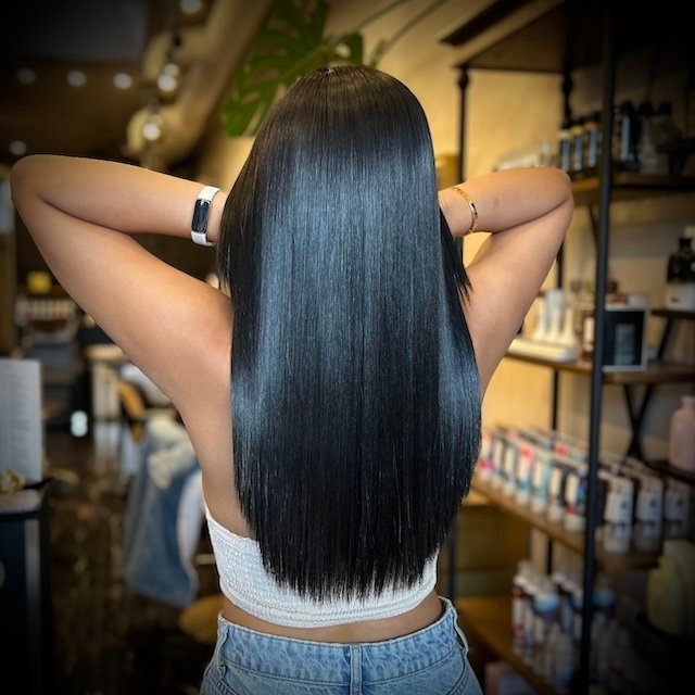 Keratin treatment 9 - Hair by Chris Poon